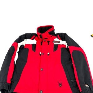 Spyder Kids Red and Black Jacket